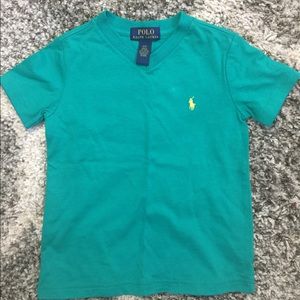 Boys Ralph Lauren Tee Shirt - sea green - size 4T